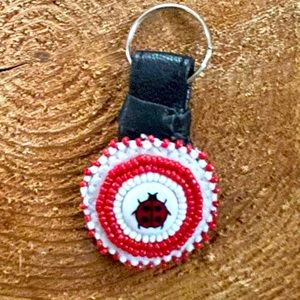 Handmade Beaded Keychain